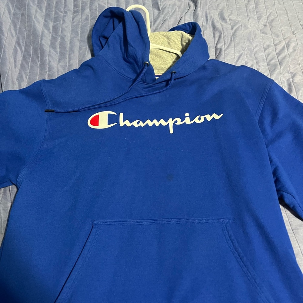 Champion Royal Blue Pullover Hoodie